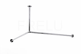Duschvorhangstangen für die barrierefreie Dusche / Badewanne Duschvorhangstangen für die barrierefreie Dusche / Badewanne