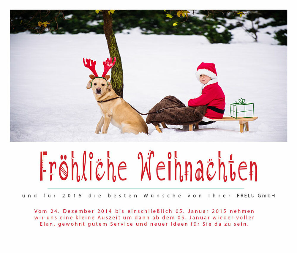 FRELU wünscht frohe Weihnachten 2015